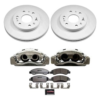 PowerStop® - Z36 Extreme Plain Front Brake Kit with Calipers