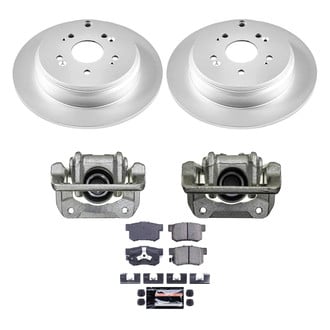 PowerStop® - Z23 Evolution Sport Plain Rear Brake Kit with Calipers