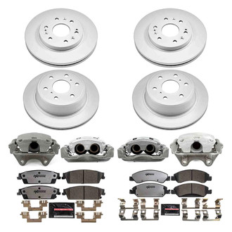 PowerStop® - Z36 Extreme Plain Brake Kit with Calipers