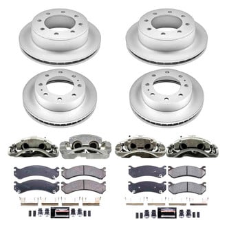 PowerStop® - Z23 Evolution Sport Plain Front and Rear Brake Kit with Calipers