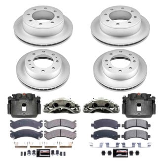 PowerStop® - Z23 Evolution Sport Plain Front and Rear Brake Kit with Calipers