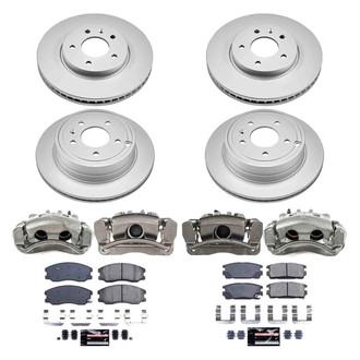 PowerStop® - Z23 Evolution Sport Plain Brake Kit with Calipers
