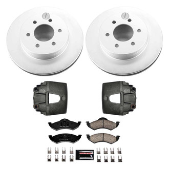 PowerStop® - Z23 Evolution Sport Plain Front Brake Kit with Calipers