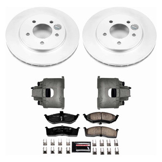 PowerStop® - Z23 Evolution Sport Plain Front Brake Kit with Calipers