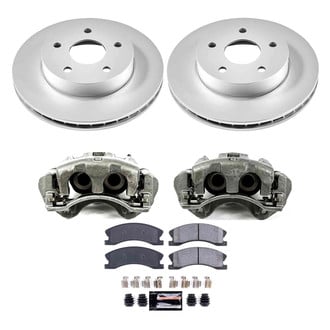 PowerStop® - Z23 Evolution Sport Plain Front Brake Kit with Calipers