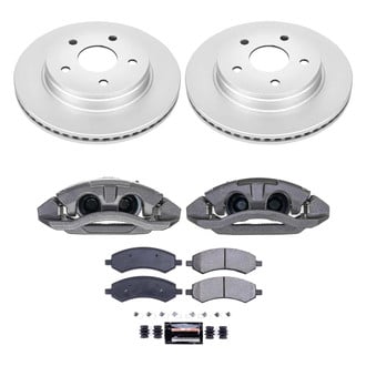 PowerStop® - Z23 Evolution Sport Plain Front Brake Kit with Calipers