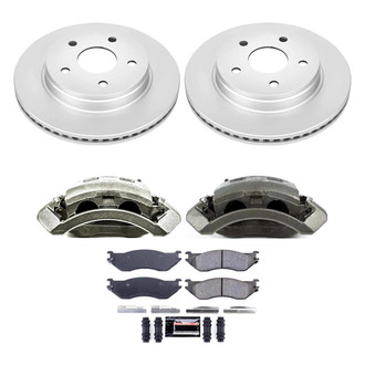 PowerStop® - Z23 Evolution Sport Plain Front Brake Kit with Calipers