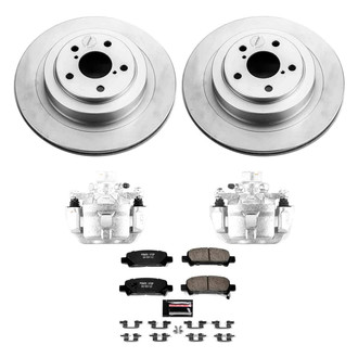 PowerStop® - Z23 Evolution Sport Plain Rear Brake Kit with Calipers
