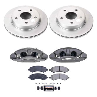 PowerStop® - Z23 Evolution Sport Plain Front Brake Kit with Calipers