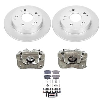PowerStop® - Z23 Evolution Sport Plain Rear Brake Kit with Calipers
