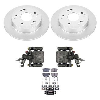 PowerStop® - Z23 Evolution Sport Plain Rear Brake Kit with Calipers