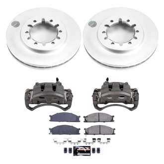 PowerStop® - Z23 Evolution Sport Plain Front Brake Kit with Calipers