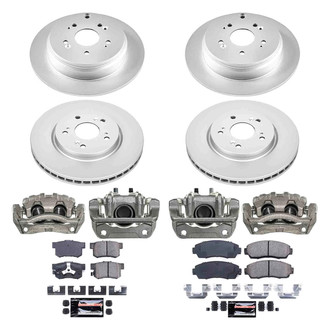 PowerStop® - Z23 Evolution Sport Plain Brake Kit with Calipers