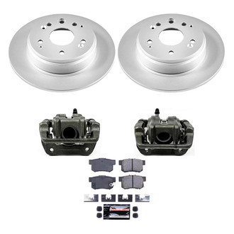 PowerStop® - Z23 Evolution Sport Plain Rear Brake Kit with Calipers