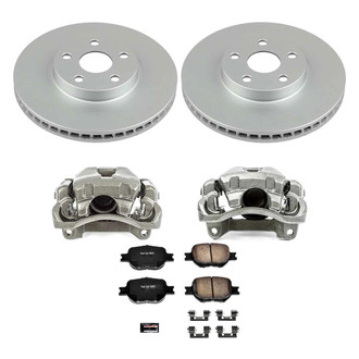 PowerStop® - Z23 Evolution Sport Plain Front Brake Kit with Calipers