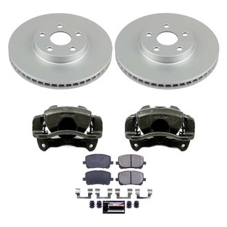 PowerStop® - Z23 Evolution Sport Plain Front Brake Kit with Calipers
