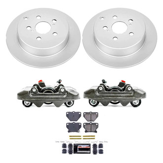 PowerStop® - Z23 Evolution Sport Plain Rear Brake Kit with Calipers