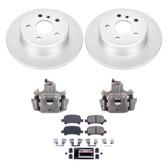 PowerStop® - Z23 Evolution Sport Plain Rear Brake Kit with Calipers
