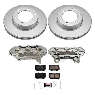 PowerStop® - Z23 Evolution Sport Plain Front Brake Kit with Calipers