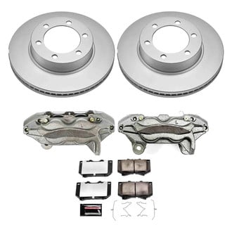 PowerStop® - Z36 Extreme Plain Front Brake Kit with Calipers