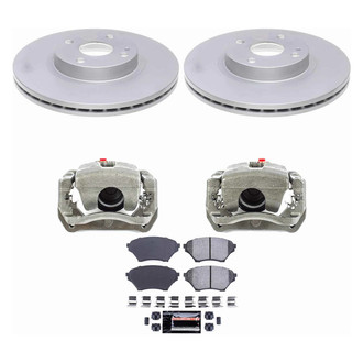 PowerStop® - Z23 Evolution Sport Plain Front Brake Kit with Calipers
