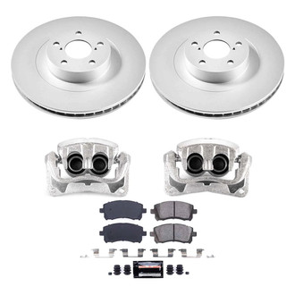 PowerStop® - Z23 Evolution Sport Plain Front Brake Kit with Calipers
