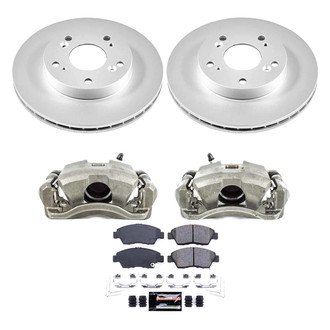 PowerStop® - Z23 Evolution Sport Plain Front Brake Kit with Calipers