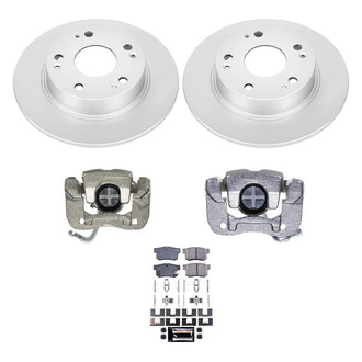 PowerStop® - Z23 Evolution Sport Plain Rear Brake Kit with Calipers