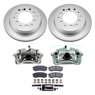 PowerStop® - Z23 Evolution Sport Plain Rear Brake Kit with Calipers