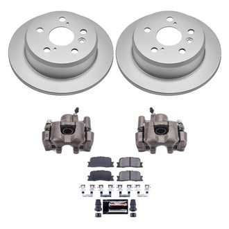 PowerStop® - Z23 Evolution Sport Plain Rear Brake Kit with Calipers