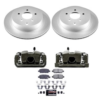 PowerStop® - Z23 Evolution Sport Plain Rear Brake Kit with Calipers