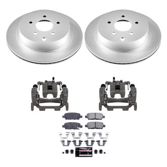 PowerStop® - Z23 Evolution Sport Plain Rear Brake Kit with Calipers