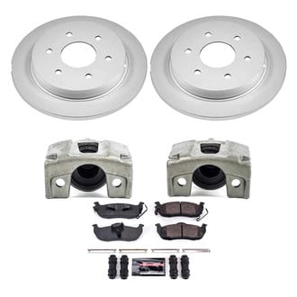 PowerStop® - Z23 Evolution Sport Plain Rear Brake Kit with Calipers