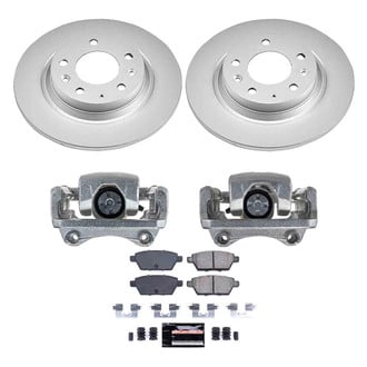 PowerStop® - Z23 Evolution Sport Plain Rear Brake Kit with Calipers