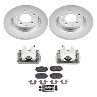 PowerStop® - Z23 Evolution Sport Plain Rear Brake Kit with Calipers
