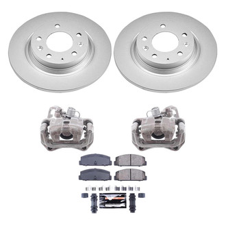 PowerStop® - Z23 Evolution Sport Plain Rear Brake Kit with Calipers