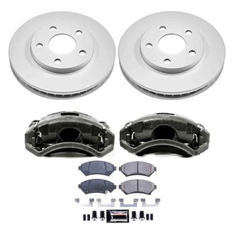 PowerStop® - Z23 Evolution Sport Plain Front Brake Kit with Calipers