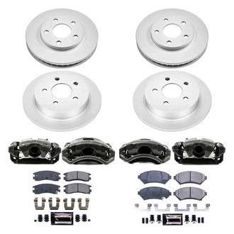 PowerStop® - Z23 Evolution Sport Plain Front and Rear Brake Kit with Calipers