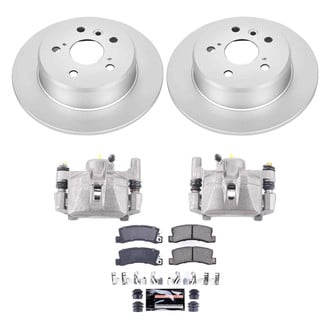 PowerStop® - Z23 Evolution Sport Plain Rear Brake Kit with Calipers