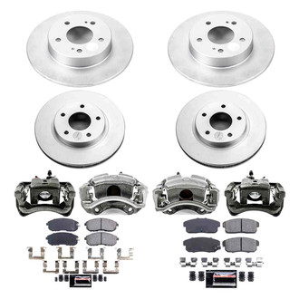 PowerStop® - Z23 Evolution Sport Plain Brake Kit with Calipers