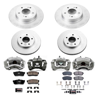 PowerStop® - Z23 Evolution Sport Plain Brake Kit with Calipers