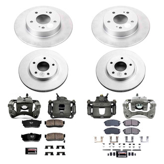 PowerStop® - Z23 Evolution Sport Plain Brake Kit with Calipers