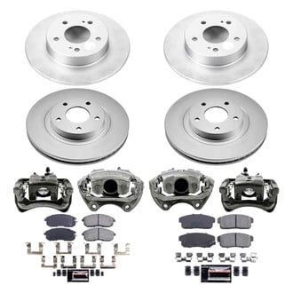 PowerStop® - Z23 Evolution Sport Plain Brake Kit with Calipers