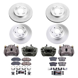 PowerStop® - Z23 Evolution Sport Plain Brake Kit with Calipers