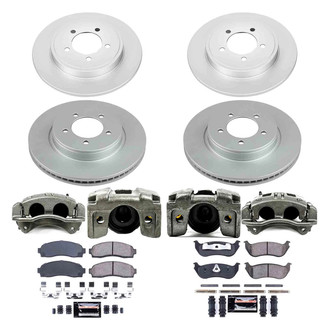PowerStop® - Z23 Evolution Sport Plain Front and Rear Brake Kit with Calipers