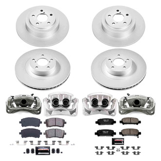 PowerStop® - Z23 Evolution Sport Plain Front and Rear Brake Kit with Calipers
