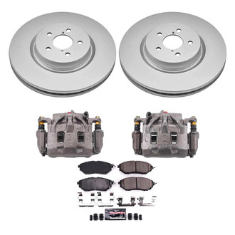 PowerStop® - Z23 Evolution Sport Plain Front Brake Kit with Calipers