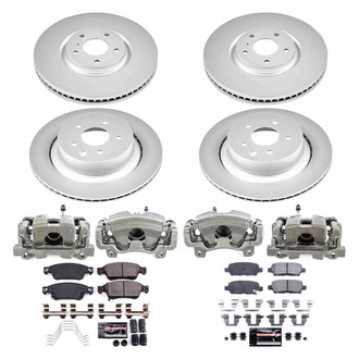 PowerStop® - Z23 Evolution Sport Plain Front and Rear Brake Kit with Calipers