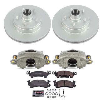 PowerStop® - Z23 Evolution Sport Plain Front Brake Kit with Calipers