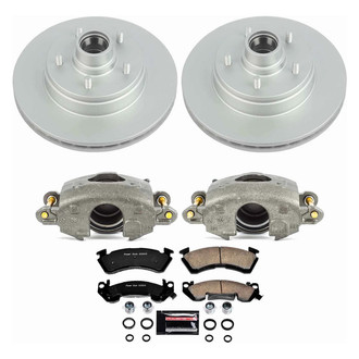 PowerStop® - Z23 Evolution Sport Plain Front Brake Kit with Calipers
